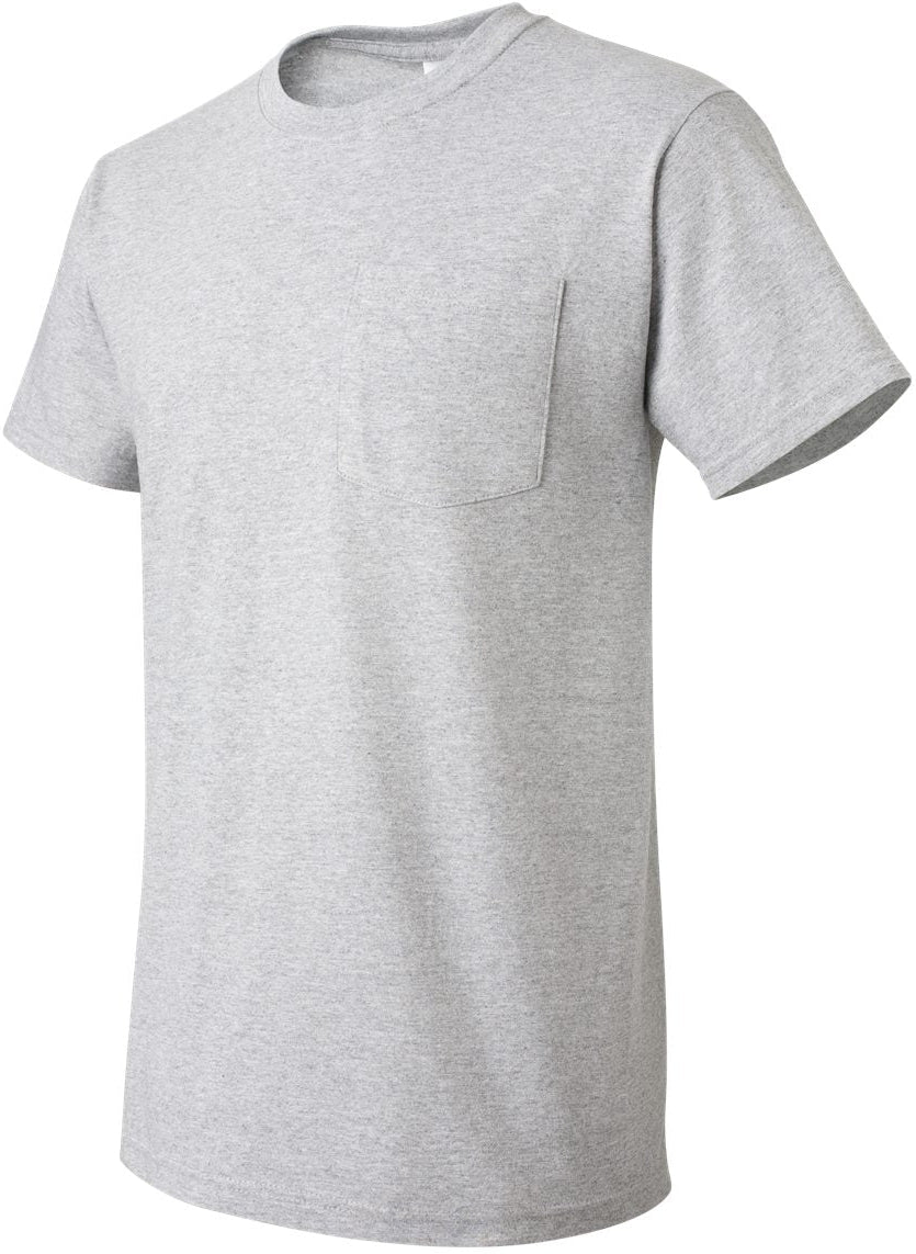 no-logo Fruit of the Loom HD Cotton T-Shirt with a Pocket-T-Shirts-Fruit of the Loom-Thread Logic