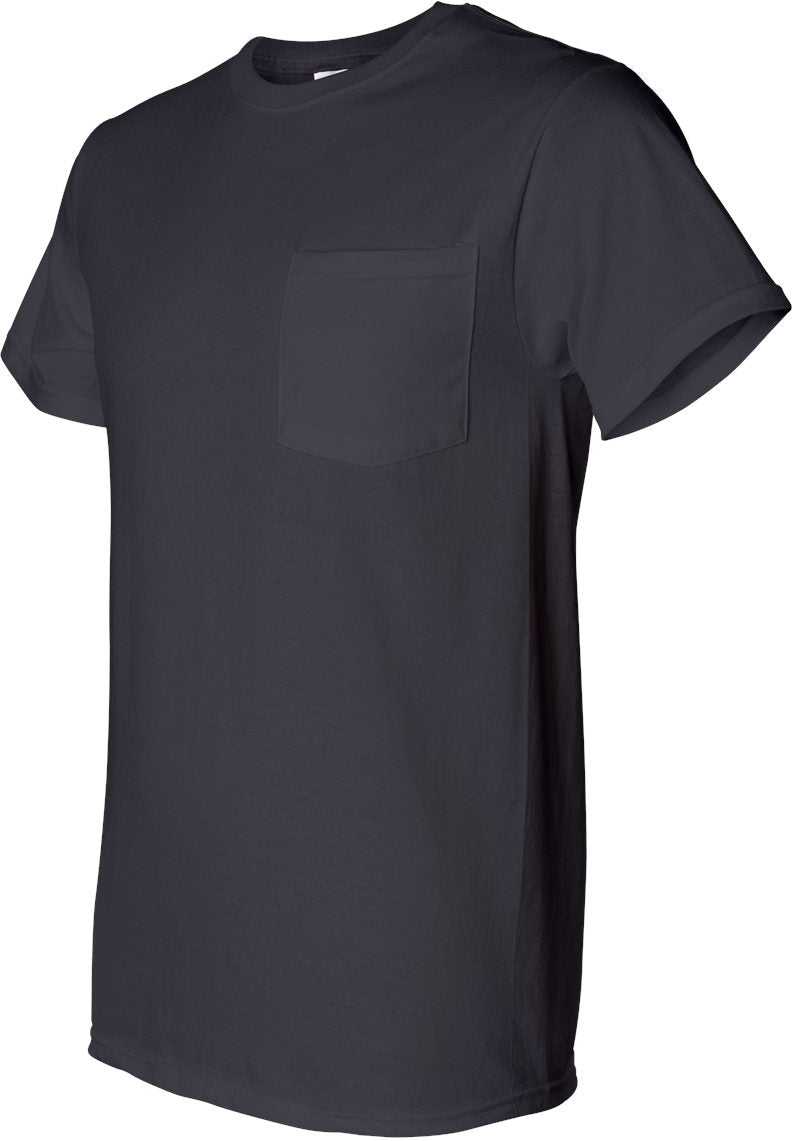 no-logo Fruit of the Loom HD Cotton T-Shirt with a Pocket-T-Shirts-Fruit of the Loom-Thread Logic