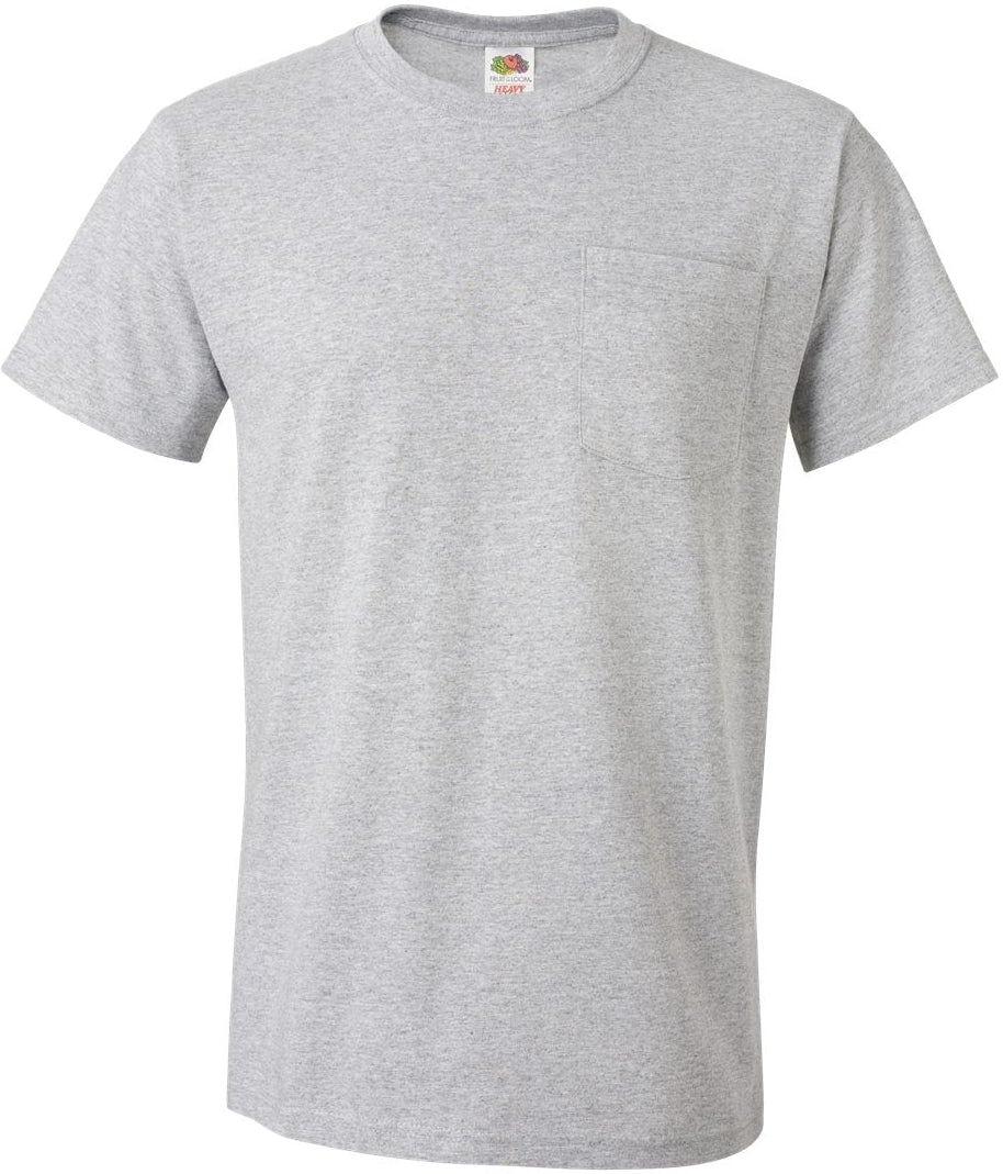Fruit of the Loom HD Cotton T-Shirt with a Pocket