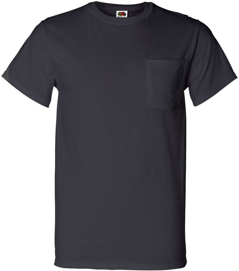 Fruit of the Loom HD Cotton T-Shirt with a Pocket