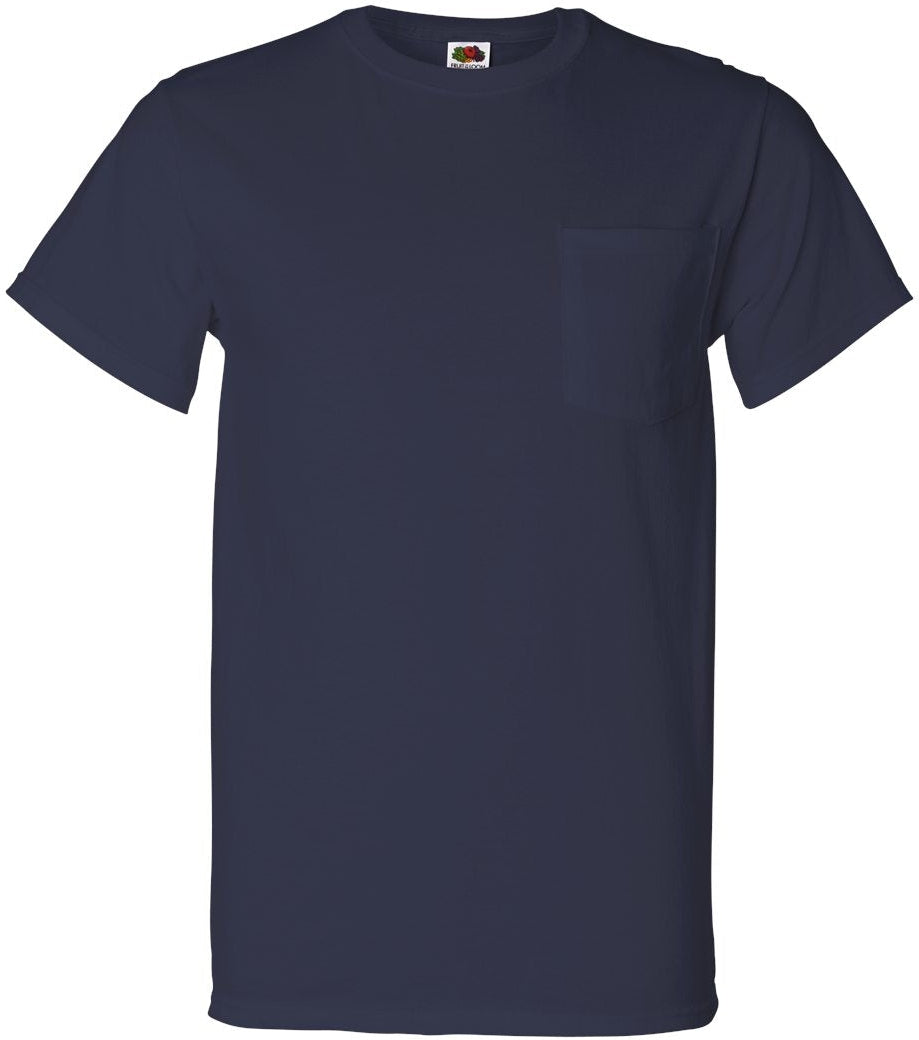 Fruit of the Loom HD Cotton T-Shirt with a Pocket