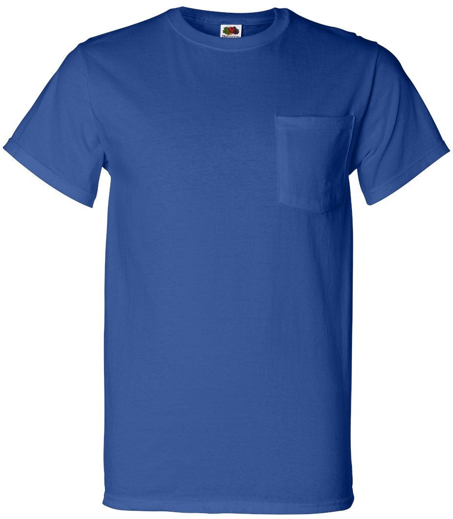 Fruit of the Loom HD Cotton T-Shirt with a Pocket