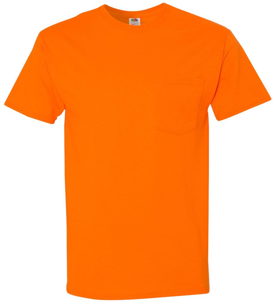 Fruit of the Loom HD Cotton T-Shirt with a Pocket