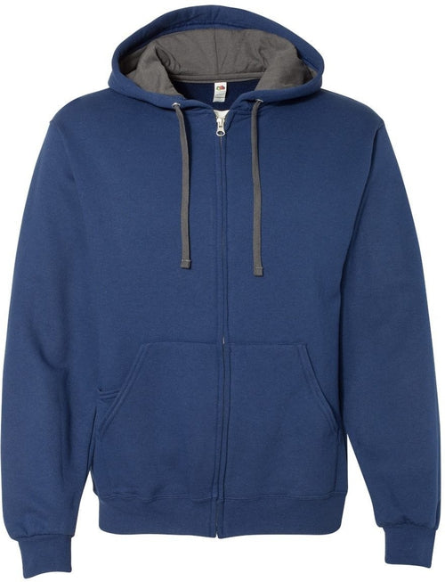 Fruit of the Loom SofSpun Full-Zip Hooded Sweatshirt-Men's Layering-Thread Logic