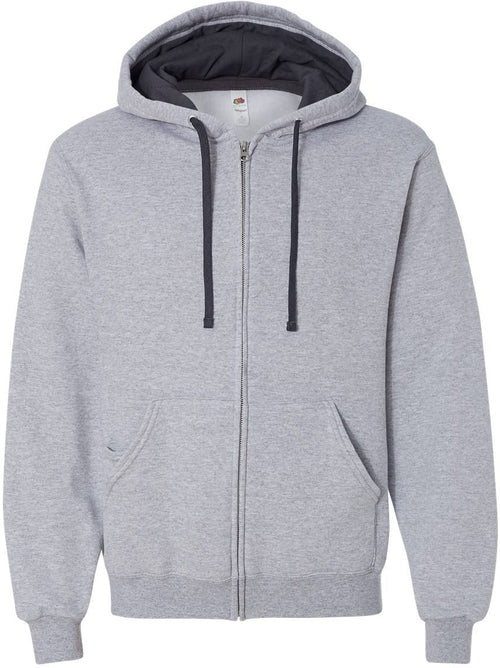 Fruit of the Loom SofSpun Full-Zip Hooded Sweatshirt-Men's Layering-Thread Logic