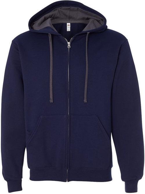 Fruit of the Loom SofSpun Full-Zip Hooded Sweatshirt-Men's Layering-Thread Logic