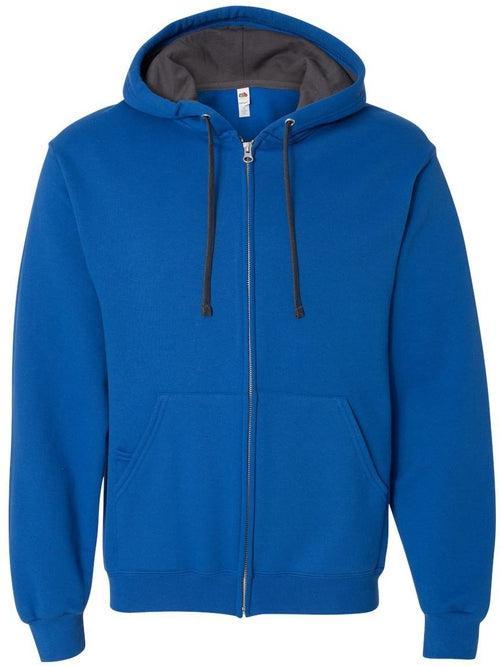 Fruit of the Loom SofSpun Full-Zip Hooded Sweatshirt-Men's Layering-Thread Logic
