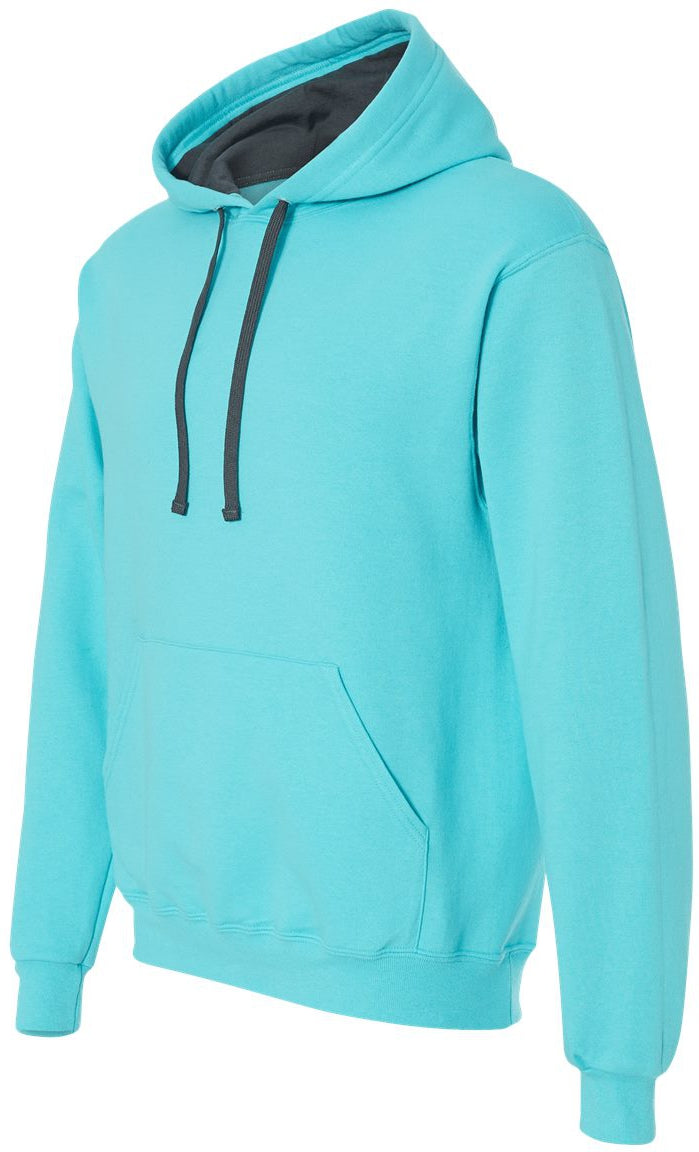 no-logo Fruit of the Loom SofSpun Hooded Sweatshirt-Men's Layering-Fruit of the Loom-Thread Logic