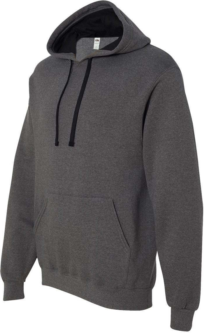 no-logo Fruit of the Loom SofSpun Hooded Sweatshirt-Men's Layering-Fruit of the Loom-Thread Logic