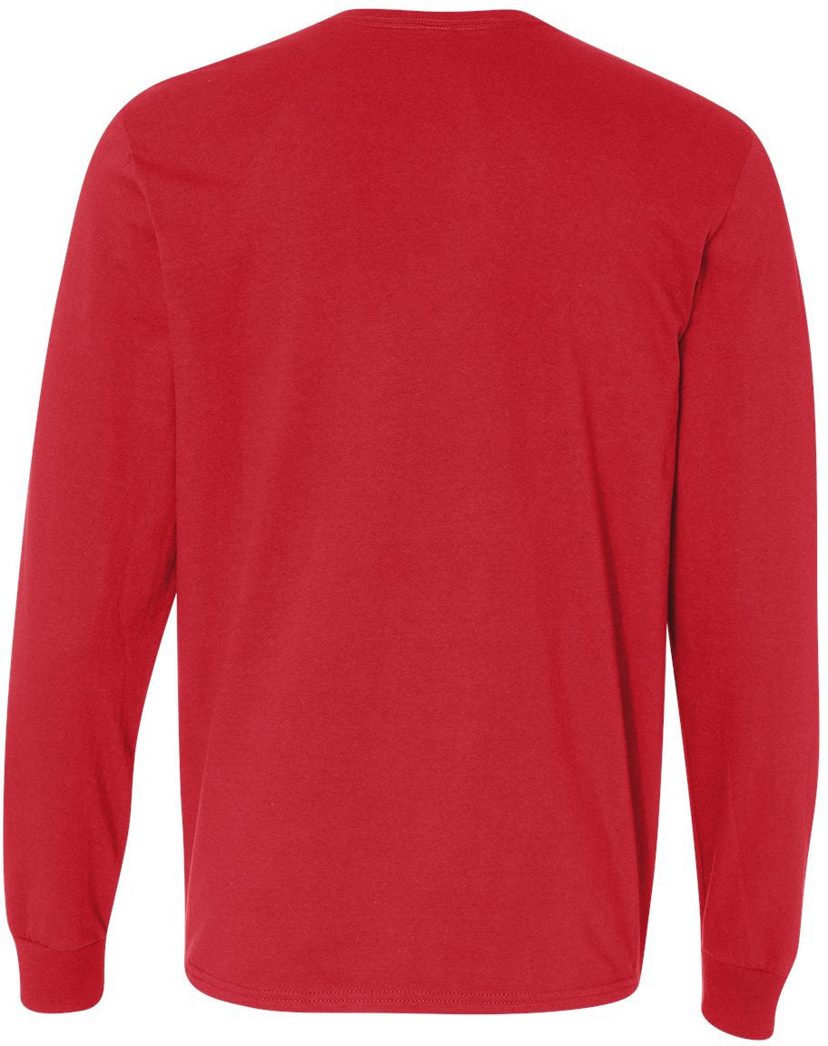 no-logo Fruit of the Loom Sofspun® Long Sleeve T-Shirt-T-Shirts - Long Sleeve-Fruit of the Loom-Thread Logic