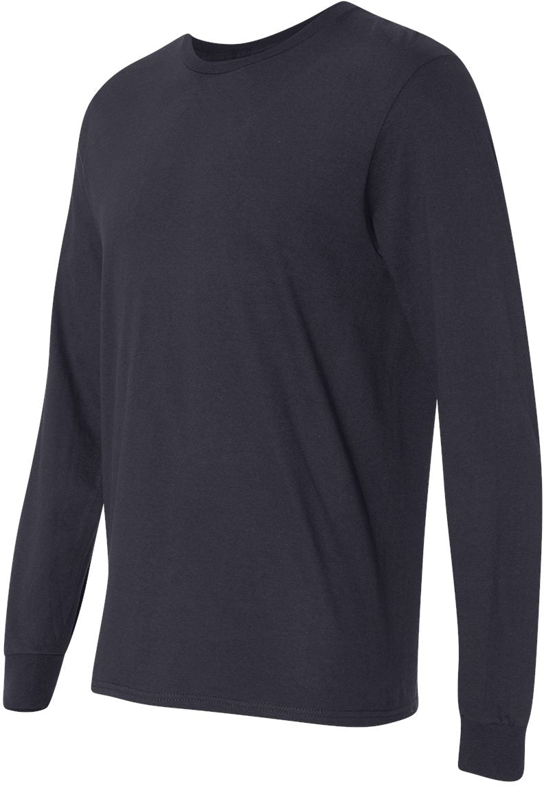 no-logo Fruit of the Loom Sofspun® Long Sleeve T-Shirt-T-Shirts - Long Sleeve-Fruit of the Loom-Thread Logic
