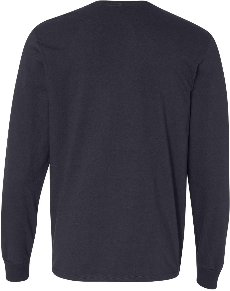 no-logo Fruit of the Loom Sofspun® Long Sleeve T-Shirt-T-Shirts - Long Sleeve-Fruit of the Loom-Thread Logic