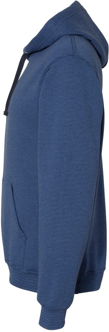 no-logo Fruit of the Loom Sofspun® Microstripe Hooded Pullover Sweatshirt-Fleece-Fruit of the Loom-Thread Logic