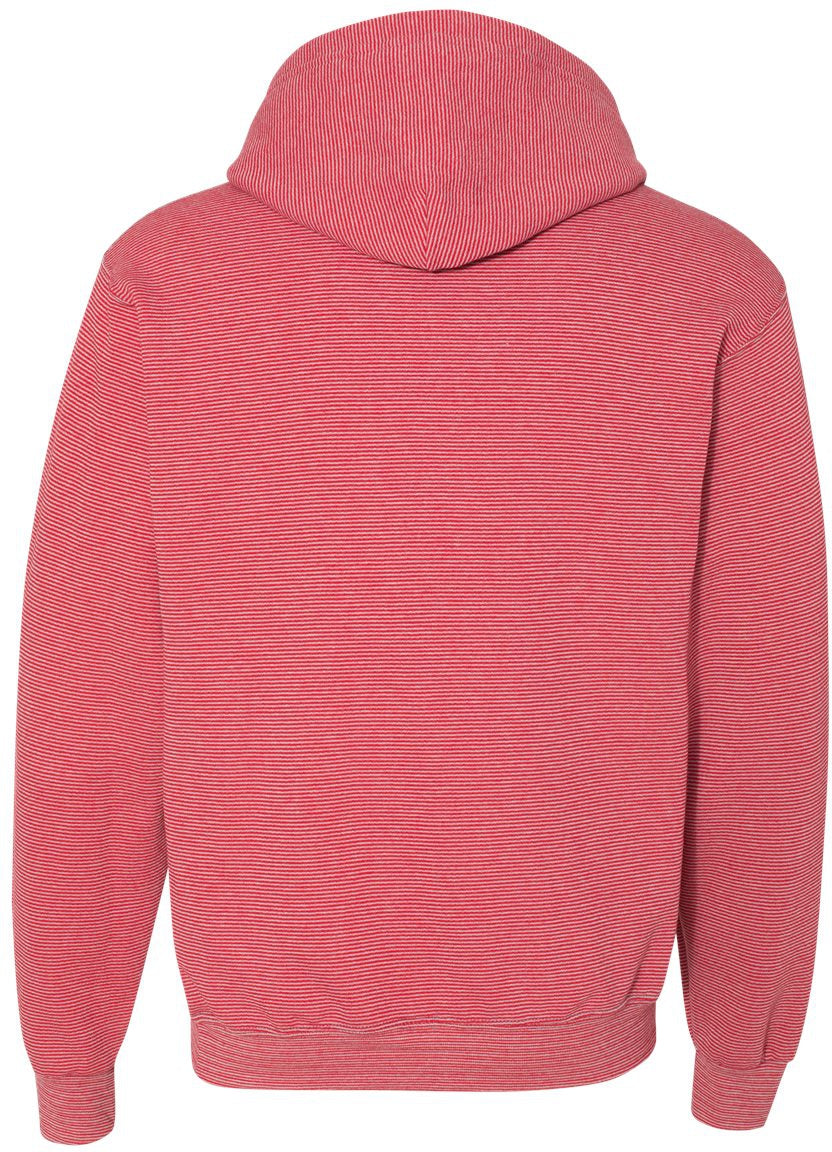 no-logo Fruit of the Loom Sofspun® Microstripe Hooded Pullover Sweatshirt-Fleece-Fruit of the Loom-Thread Logic