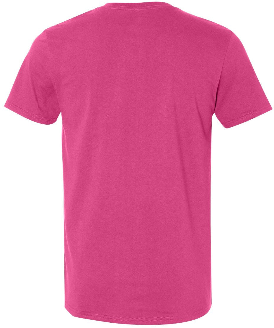 no-logo Fruit of the Loom Sofspun® V-Neck T-Shirt-T-Shirts-Fruit of the Loom-Thread Logic