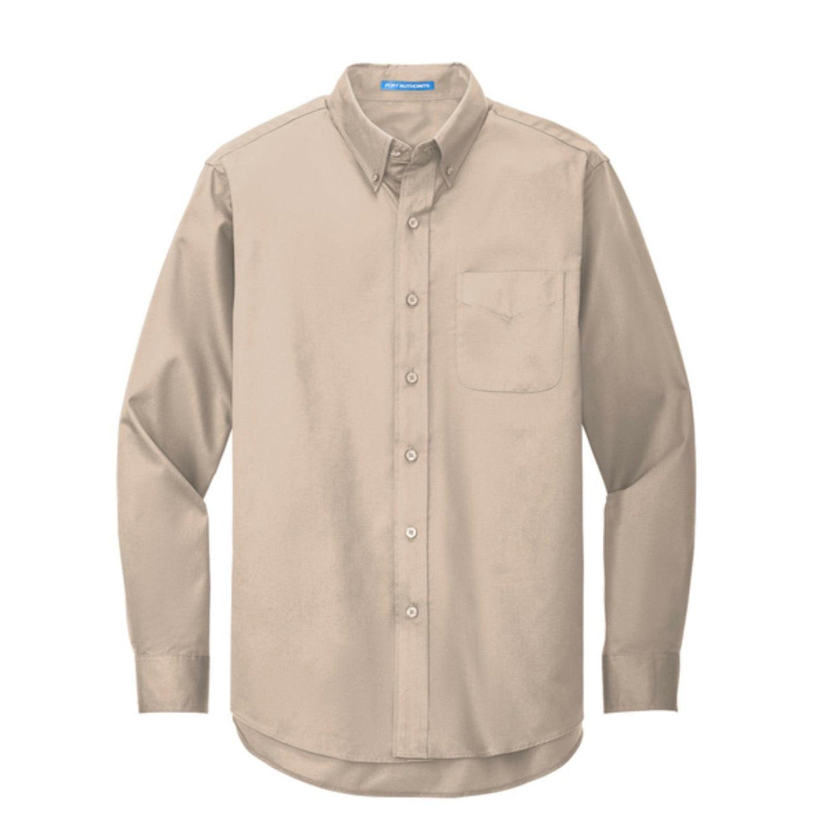 no-logo Port Authority Long Sleeve Easy Care Dress Shirt-Dress Shirts-Port Authority-Stone-S-Thread Logic