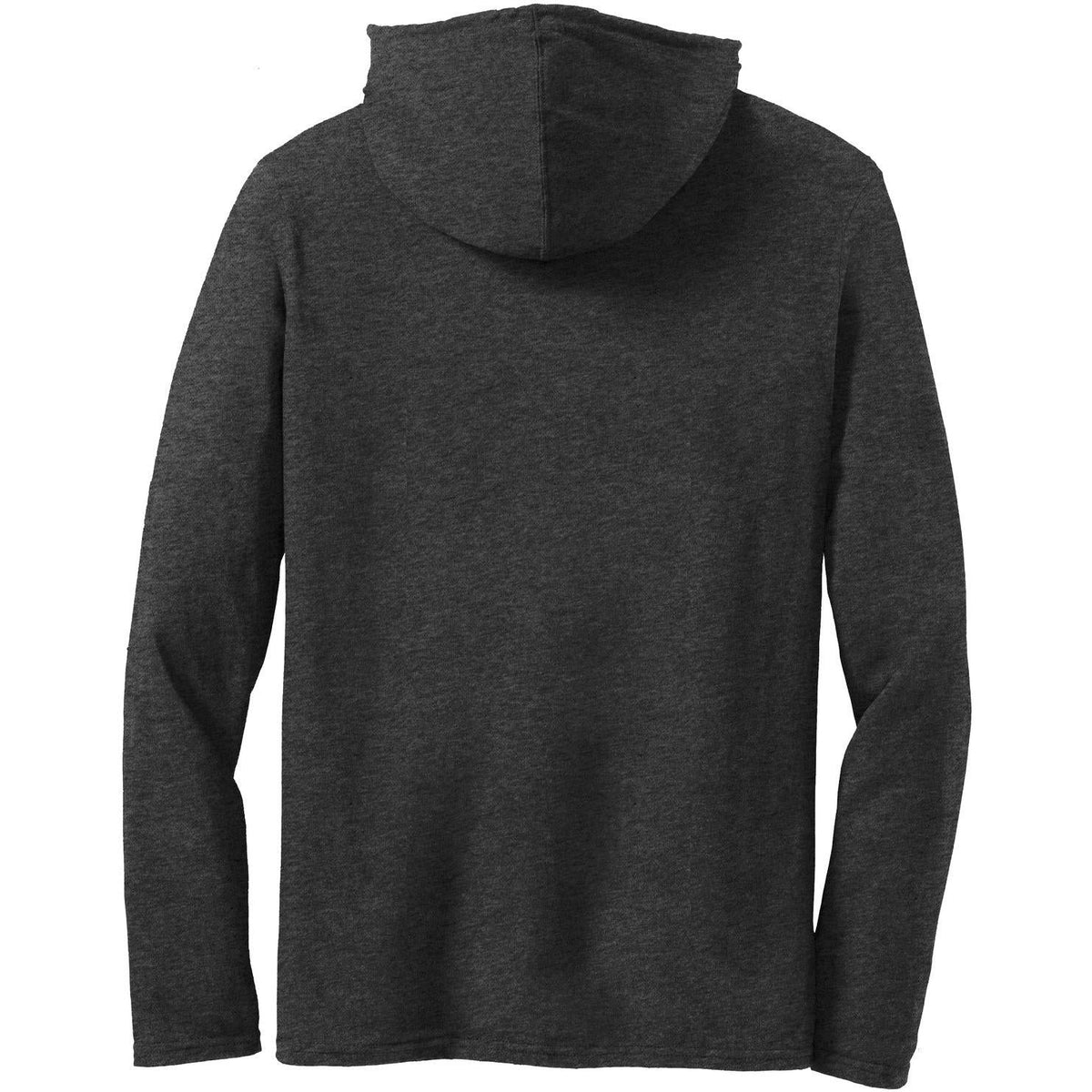 no-logo Gildan 100% Combed Ring Spun Cotton Long Sleeve Hooded T-Shirt-Regular-Gildan-Thread Logic