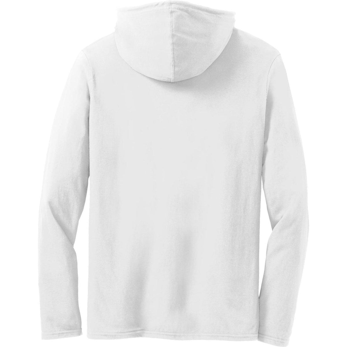 no-logo Gildan 100% Combed Ring Spun Cotton Long Sleeve Hooded T-Shirt-Regular-Gildan-Thread Logic