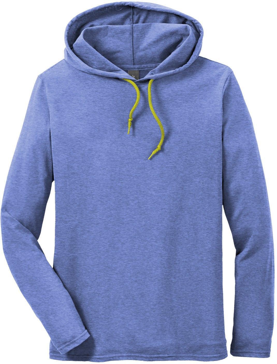 Gildan 100% Combed Ring Spun Cotton Long Sleeve Hooded T-Shirt