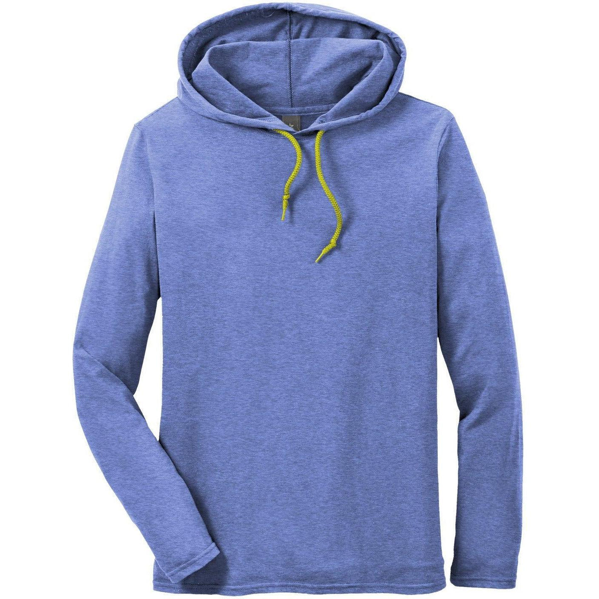 no-logo Gildan 100% Combed Ring Spun Cotton Long Sleeve Hooded T-Shirt
