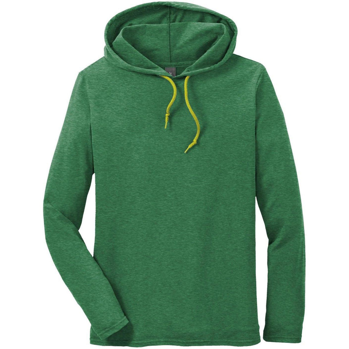 no-logo Gildan 100% Combed Ring Spun Cotton Long Sleeve Hooded T-Shirt