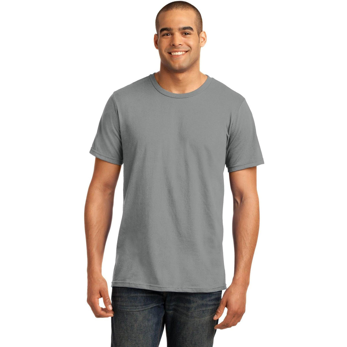 no-logo Gildan 100% Combed Ring Spun Cotton T-Shirt-Regular-Gildan-Thread Logic
