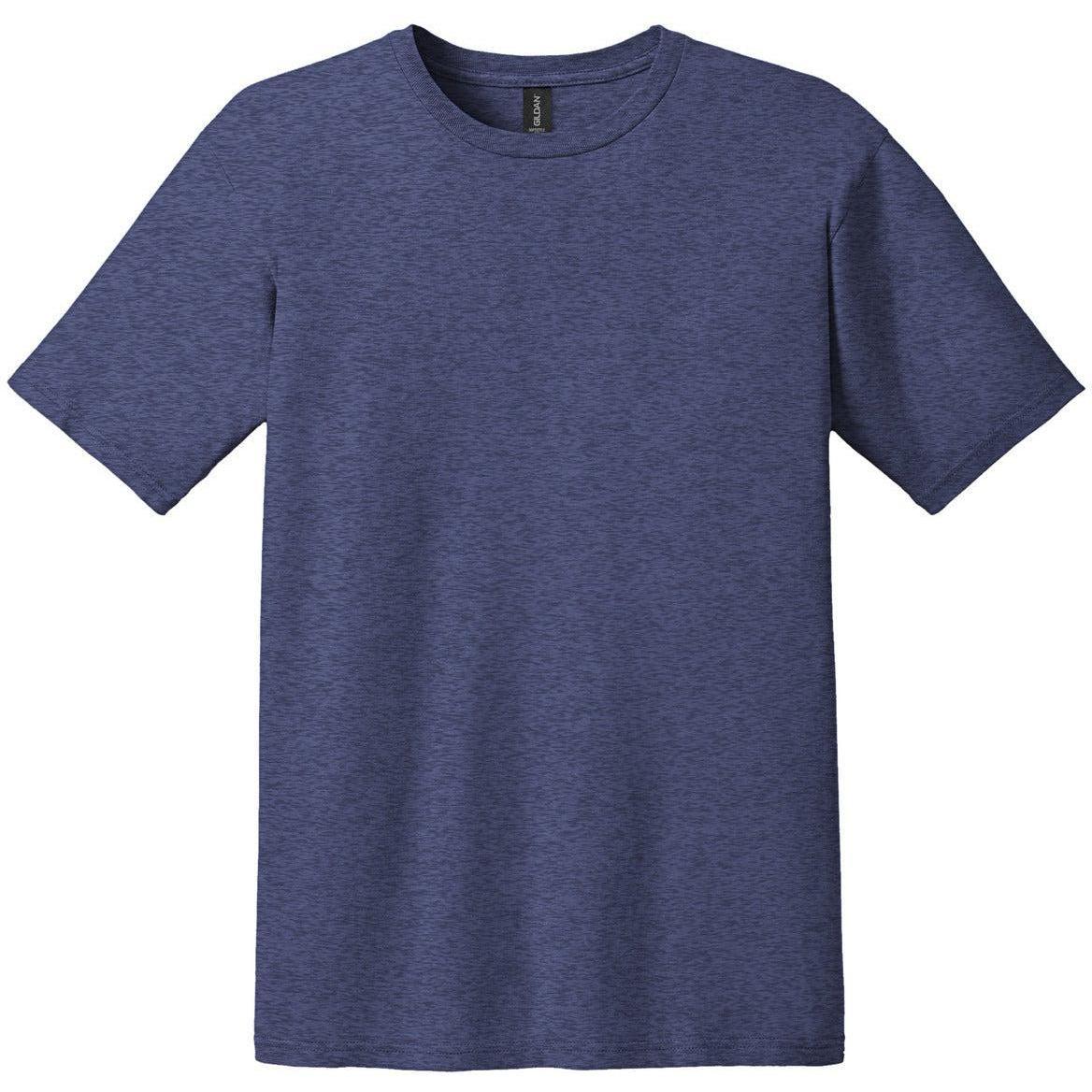 no-logo Gildan 100% Combed Ring Spun Cotton T-Shirt