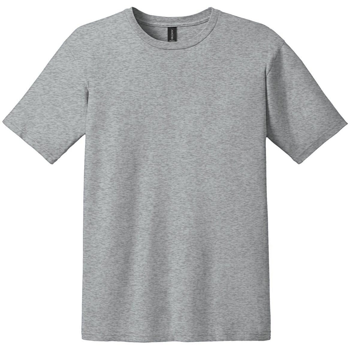 no-logo Gildan 100% Combed Ring Spun Cotton T-Shirt