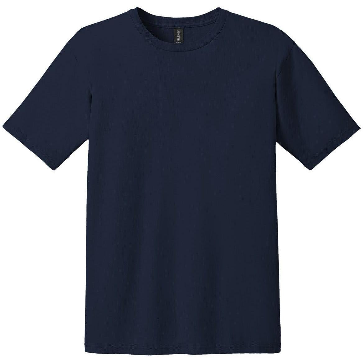 no-logo Gildan 100% Combed Ring Spun Cotton T-Shirt
