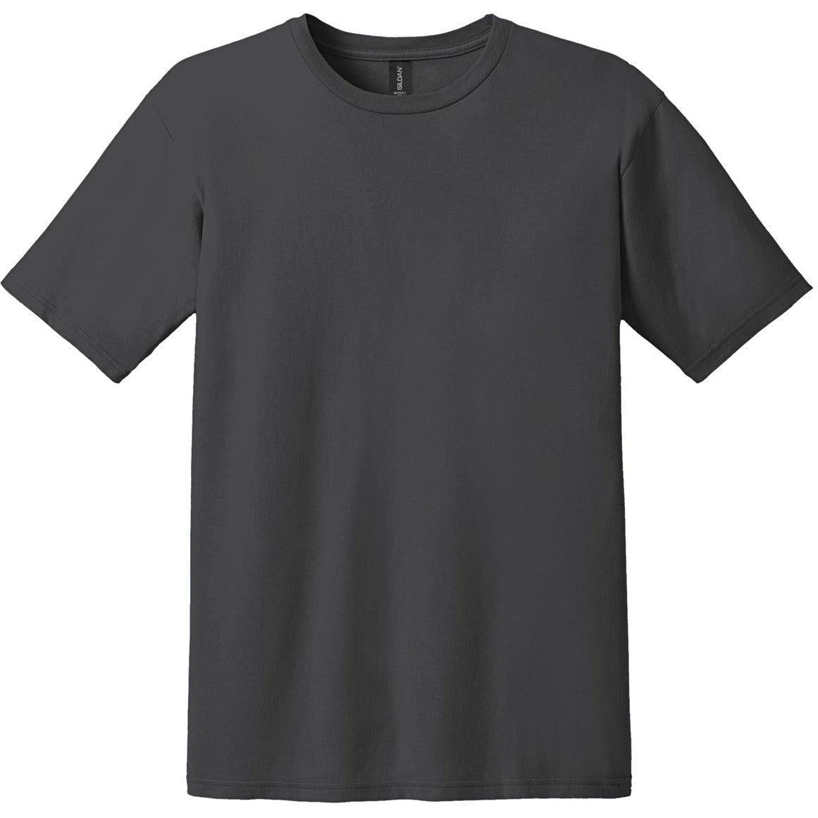 no-logo Gildan 100% Combed Ring Spun Cotton T-Shirt