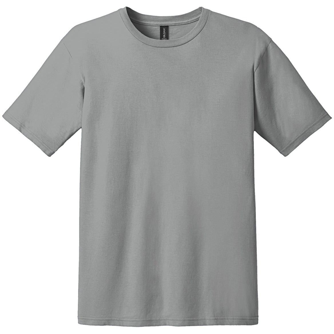 no-logo Gildan 100% Combed Ring Spun Cotton T-Shirt
