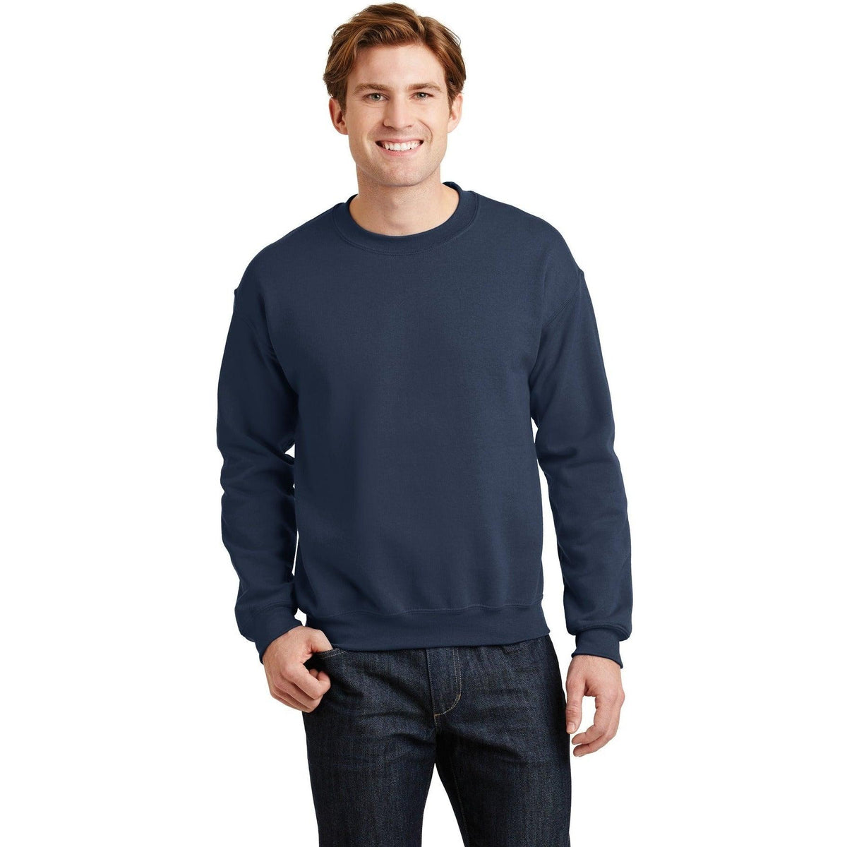 no-logo Gildan Blend Crewneck Sweatshirt-Crewnecks-Gildan-Thread Logic