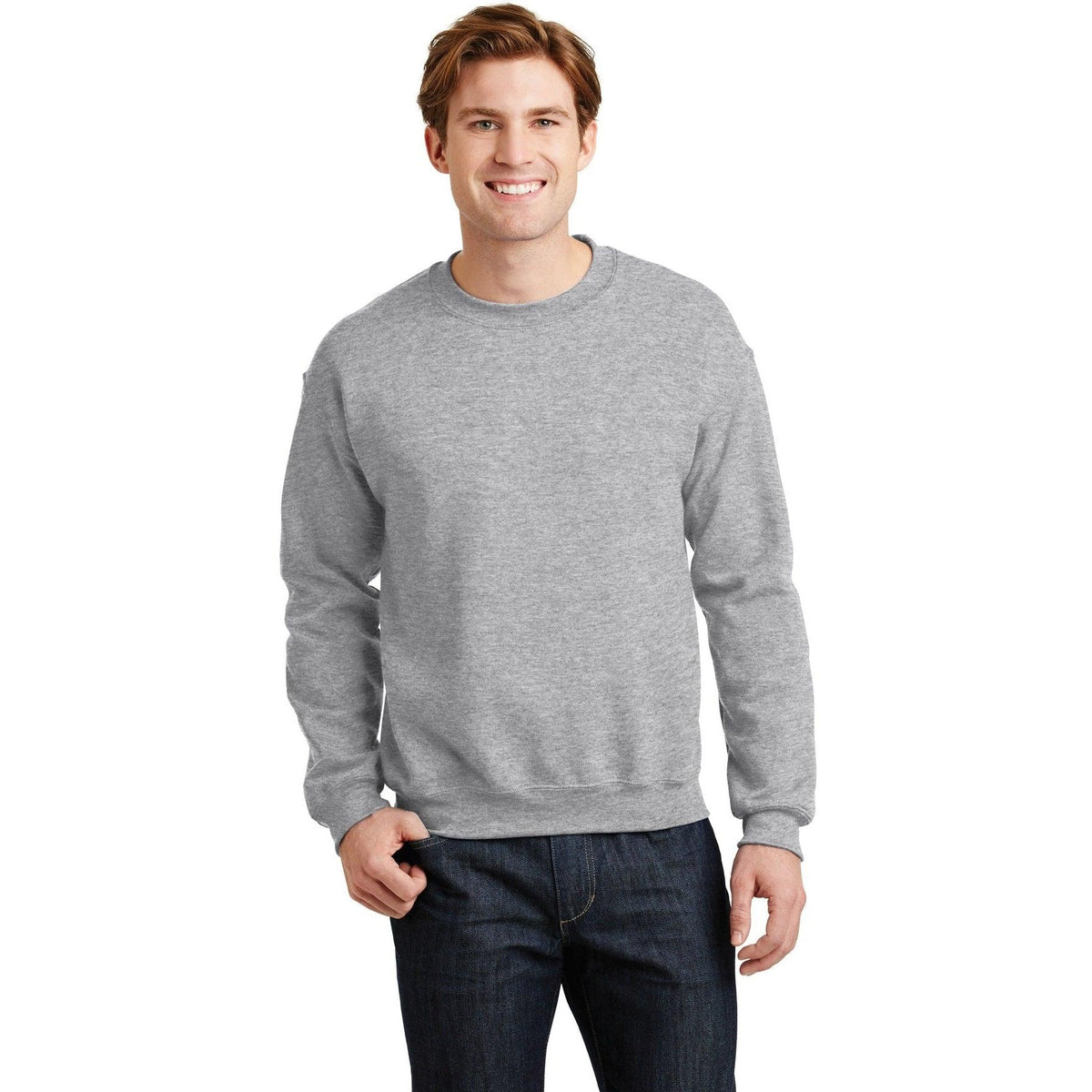 no-logo Gildan Blend Crewneck Sweatshirt-Crewnecks-Gildan-Thread Logic
