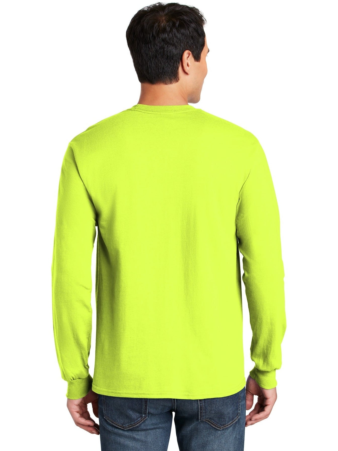 no-logo Gildan Cotton Long Sleeve T-Shirt-Regular-Gildan-Thread Logic