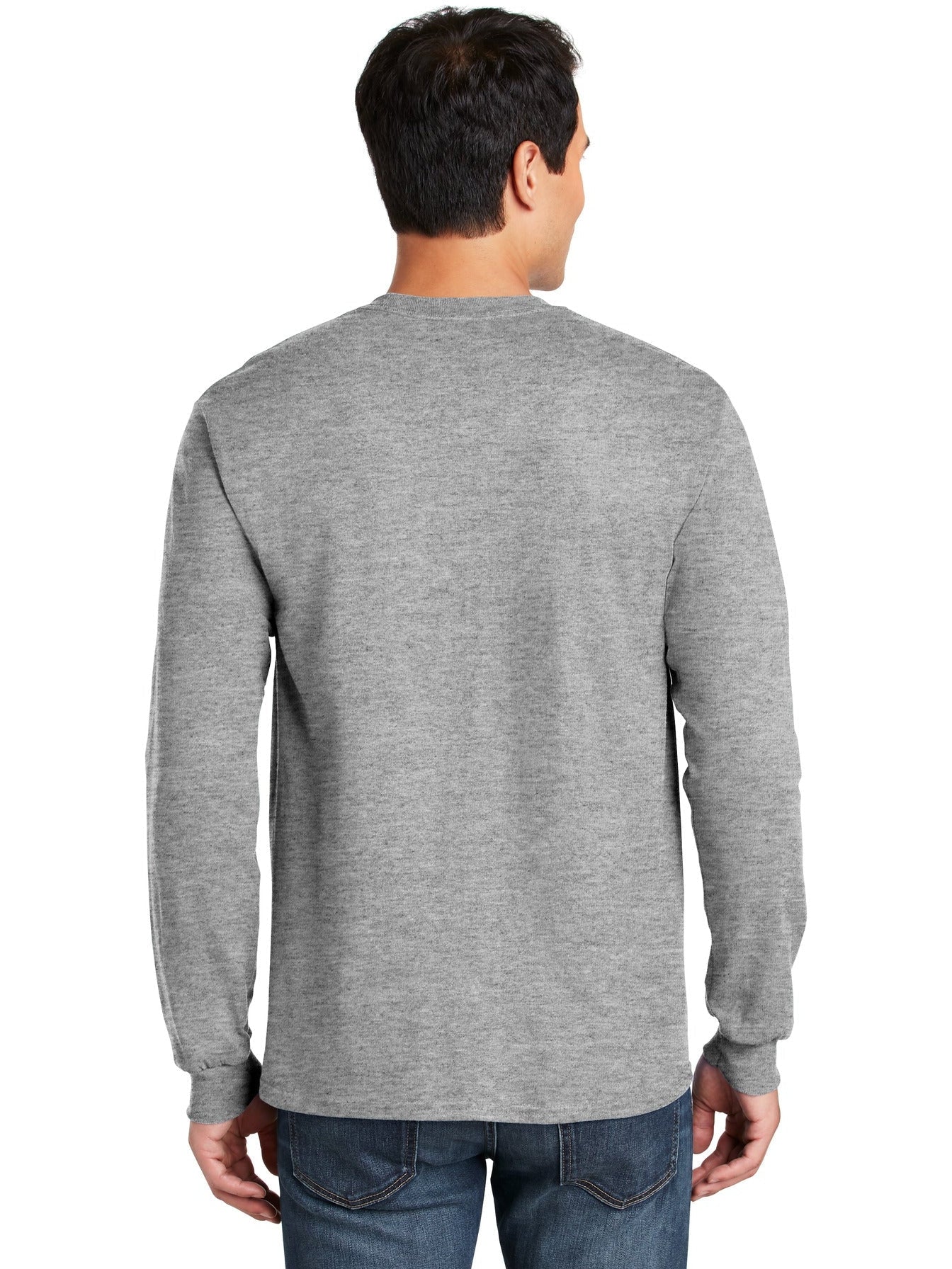 no-logo Gildan Cotton Long Sleeve T-Shirt-Regular-Gildan-Thread Logic
