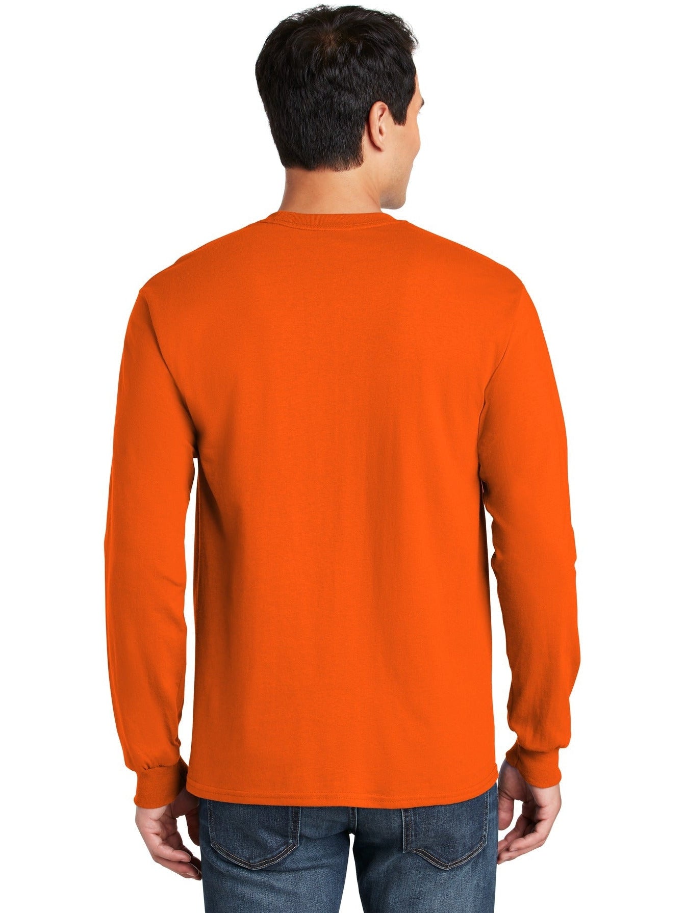 no-logo Gildan Cotton Long Sleeve T-Shirt-Regular-Gildan-Thread Logic