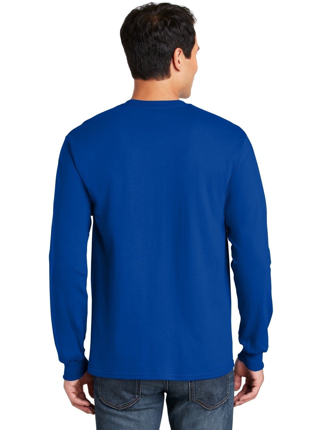 no-logo Gildan Cotton Long Sleeve T-Shirt-Regular-Gildan-Thread Logic
