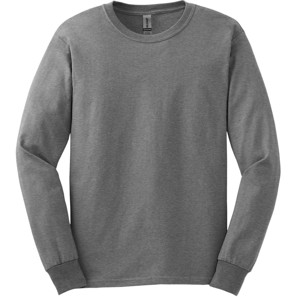 no-logo Gildan Cotton Long Sleeve T-Shirt-Regular-Gildan-Thread Logic