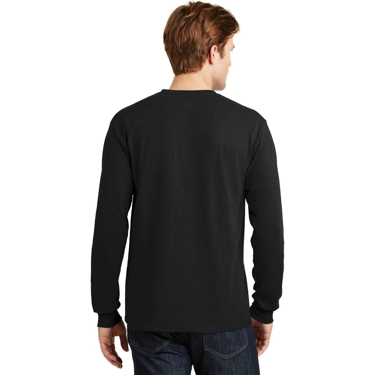 no-logo Gildan DryBlend 50 Cotton/50 Poly Long Sleeve T-Shirt-Regular-Gildan-Thread Logic