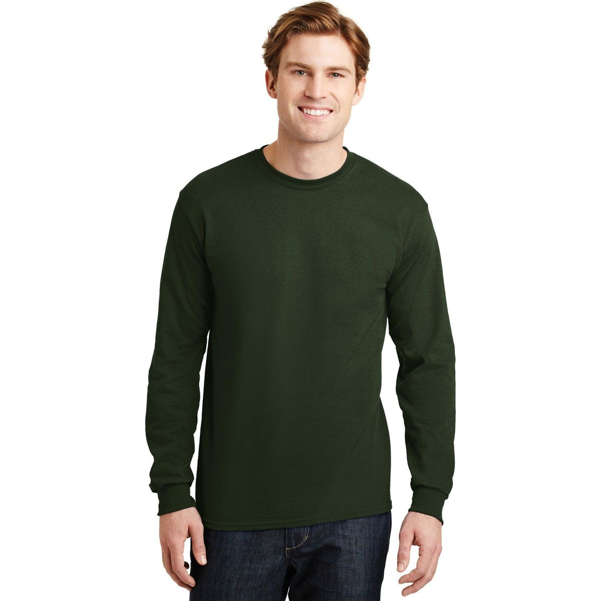 no-logo Gildan DryBlend 50 Cotton/50 Poly Long Sleeve T-Shirt-Regular-Gildan-Thread Logic