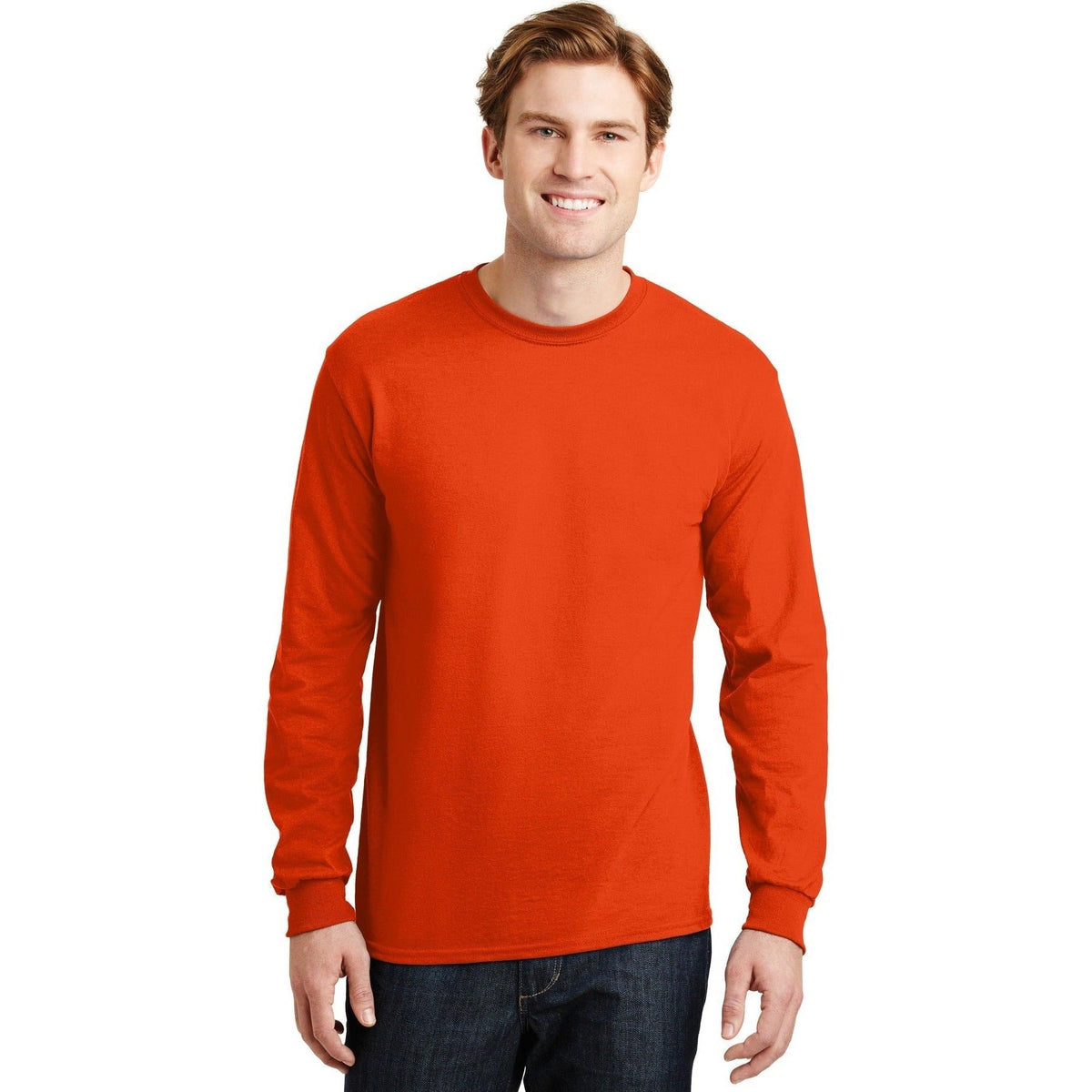 no-logo Gildan DryBlend 50 Cotton/50 Poly Long Sleeve T-Shirt-Regular-Gildan-Thread Logic
