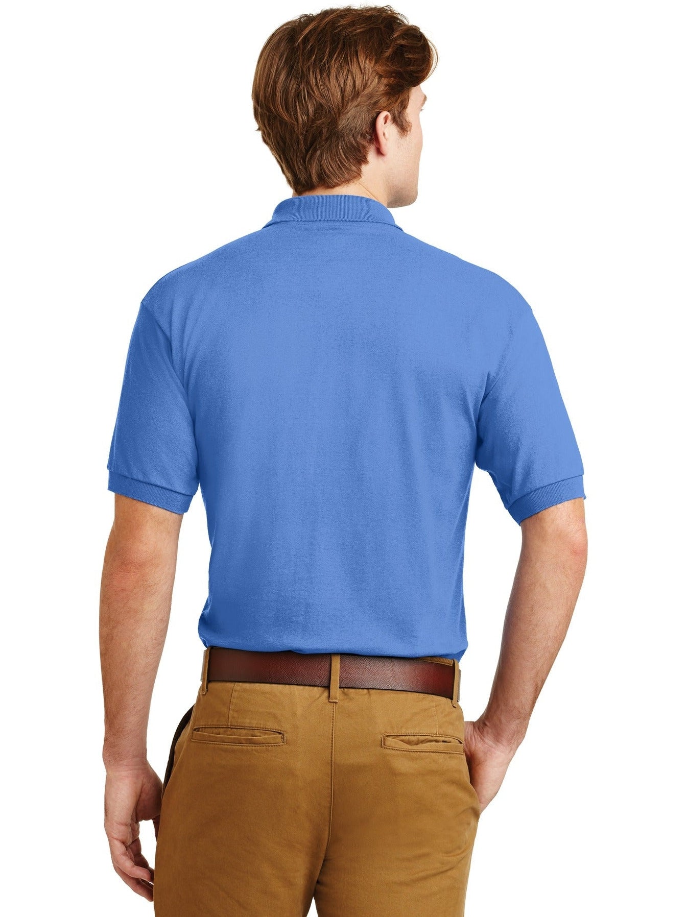 no-logo Gildan DryBlend 6-Ounce Jersey Knit Polo Shirt-Regular-Gildan-Thread Logic