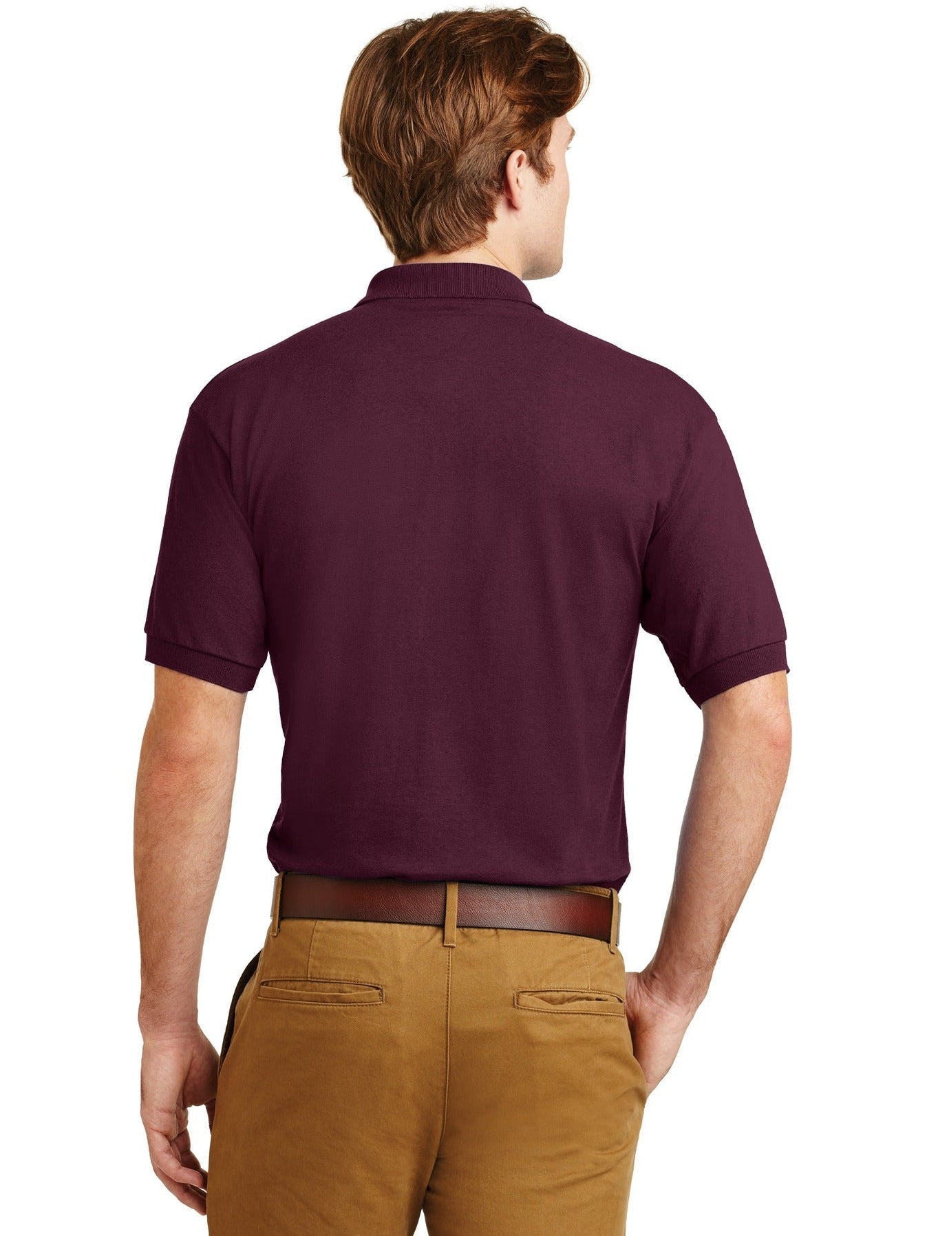 no-logo Gildan DryBlend 6-Ounce Jersey Knit Polo Shirt-Regular-Gildan-Thread Logic