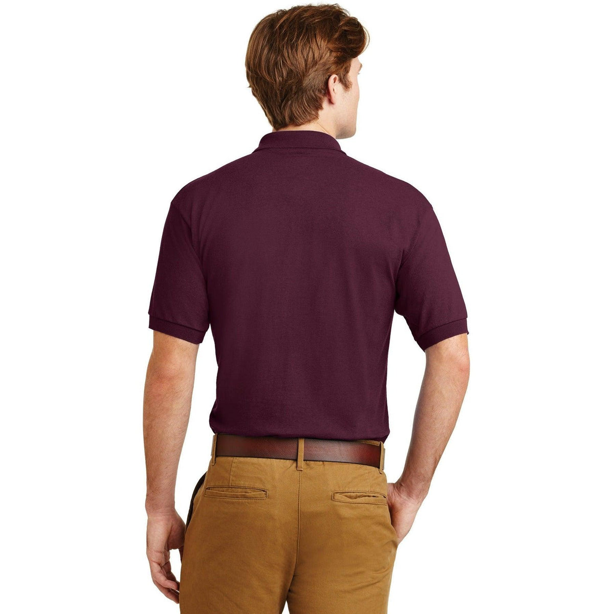no-logo Gildan DryBlend 6-Ounce Jersey Knit Polo Shirt-Regular-Gildan-Thread Logic