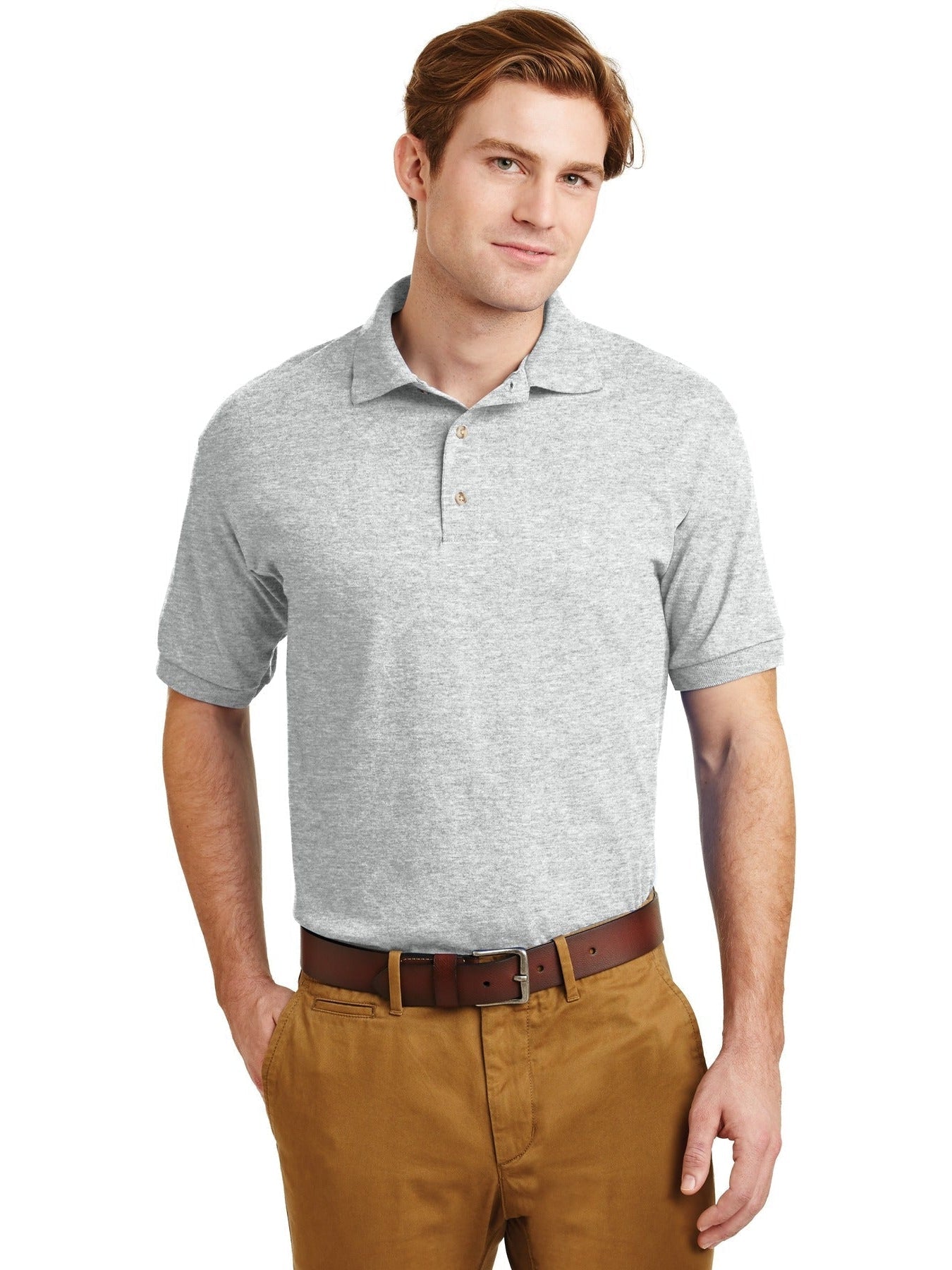 no-logo Gildan DryBlend 6-Ounce Jersey Knit Polo Shirt-Regular-Gildan-Thread Logic
