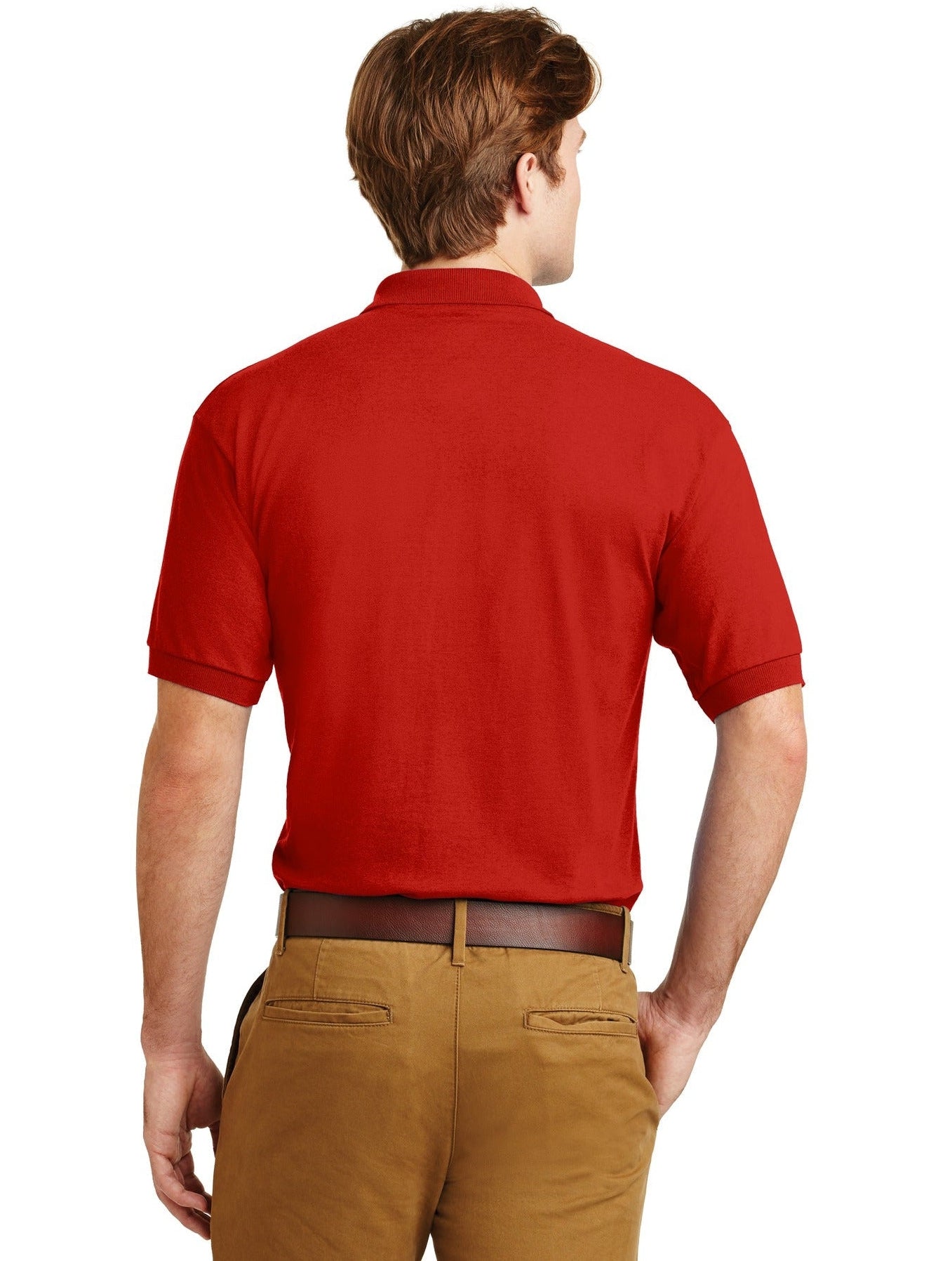 no-logo Gildan DryBlend 6-Ounce Jersey Knit Polo Shirt-Regular-Gildan-Thread Logic