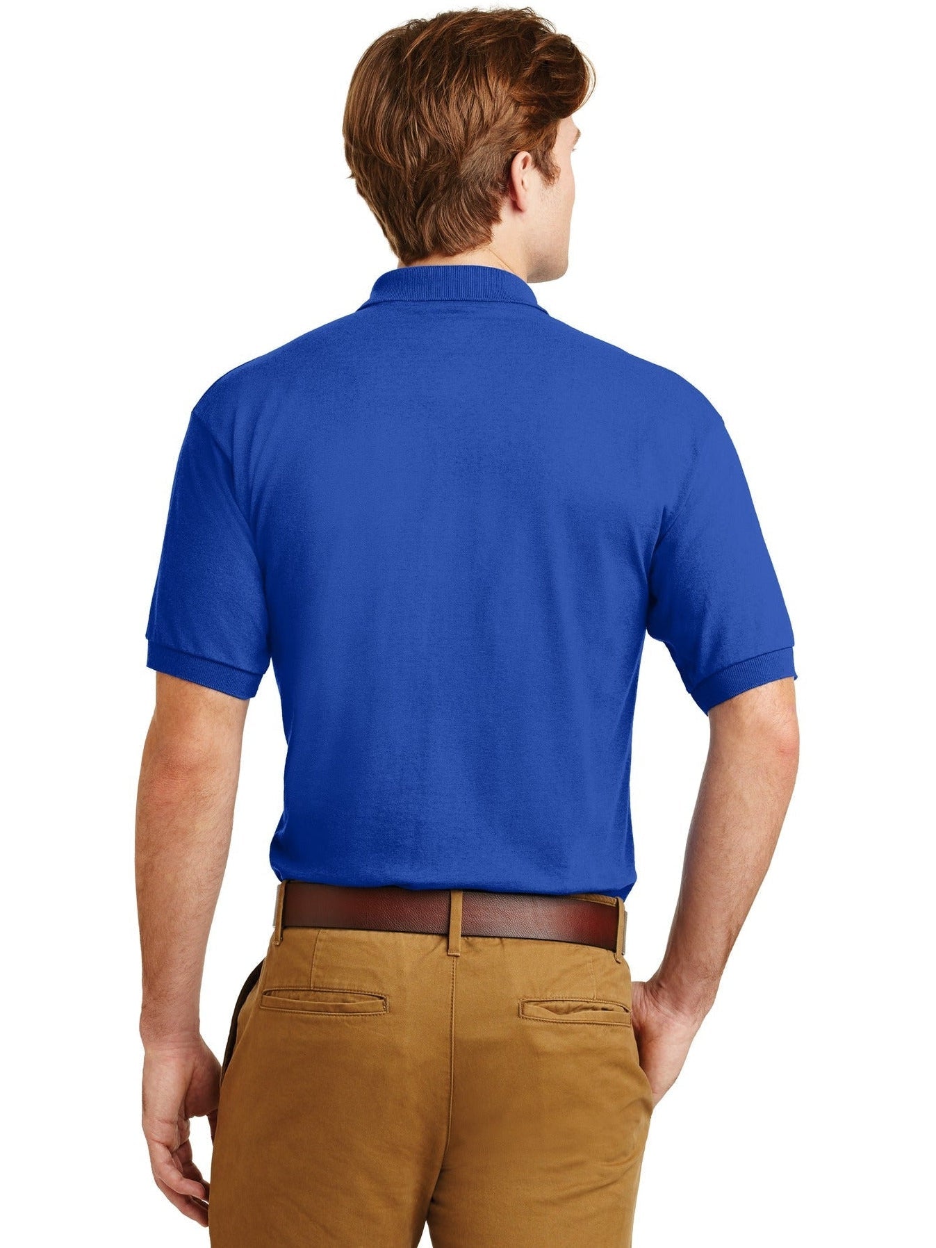 no-logo Gildan DryBlend 6-Ounce Jersey Knit Polo Shirt-Regular-Gildan-Thread Logic
