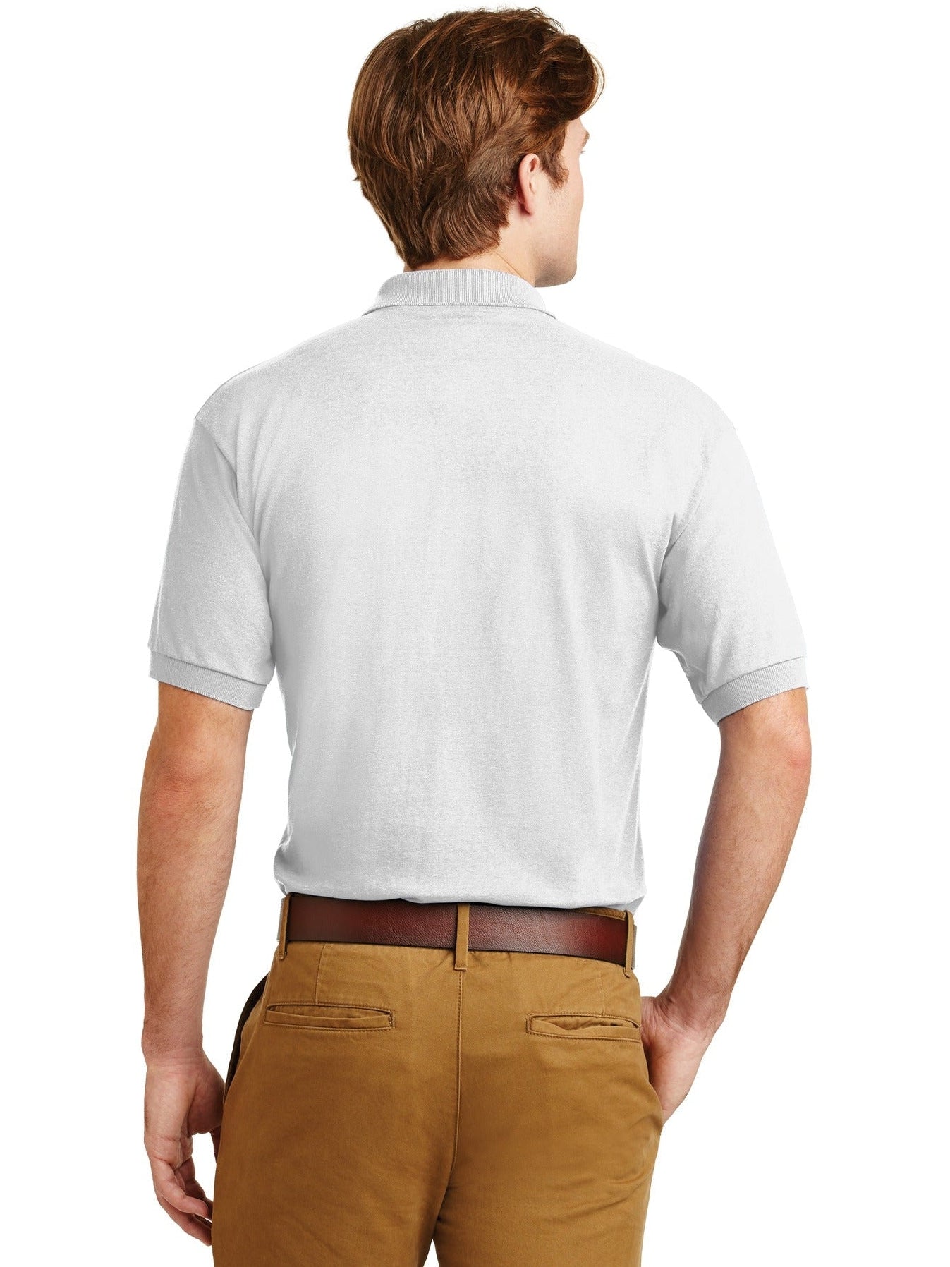 no-logo Gildan DryBlend 6-Ounce Jersey Knit Polo Shirt-Regular-Gildan-Thread Logic