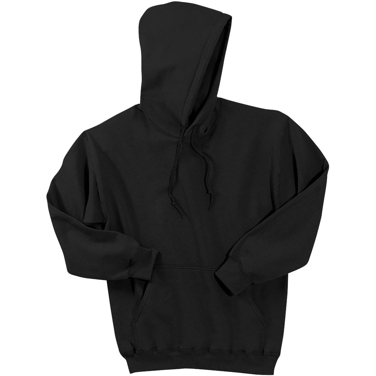 no-logo Gildan DryBlend Hooded Sweatshirt-Hoodies-Gildan-Black-S-Thread Logic