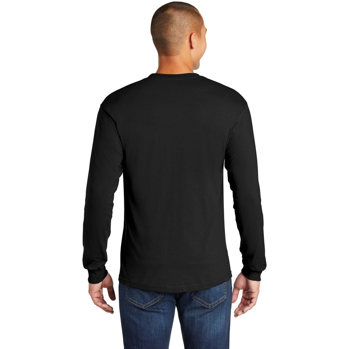 no-logo Gildan Hammer Long Sleeve T-Shirt-Regular-Gildan-Thread Logic